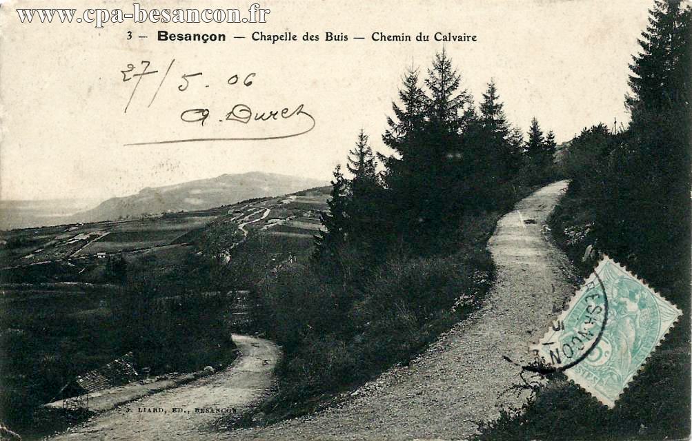 3 - Besançon - Chapelle des Buis - Chemin du Calvaire